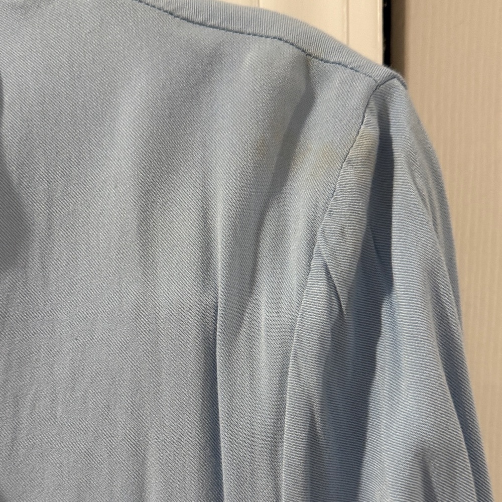 Sleeper Light Blue Ruffle Pajama Set - image 7